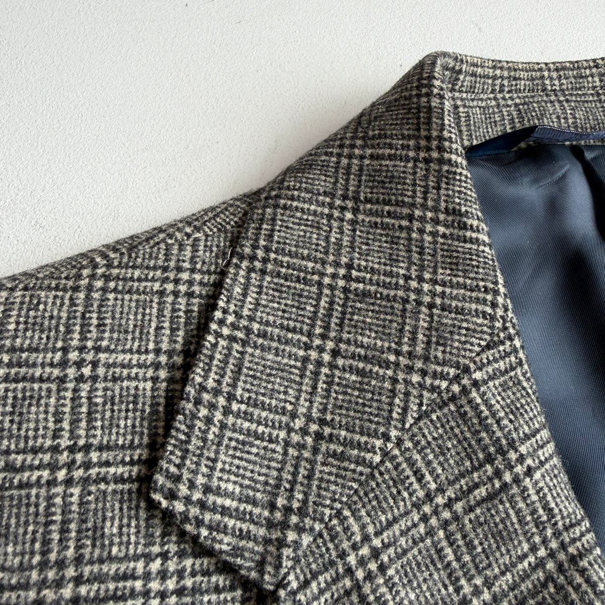 VNTG Polo Ralph Lauren (42R - 34x30) Wool Flannel Glen Check Three-Piece Suit