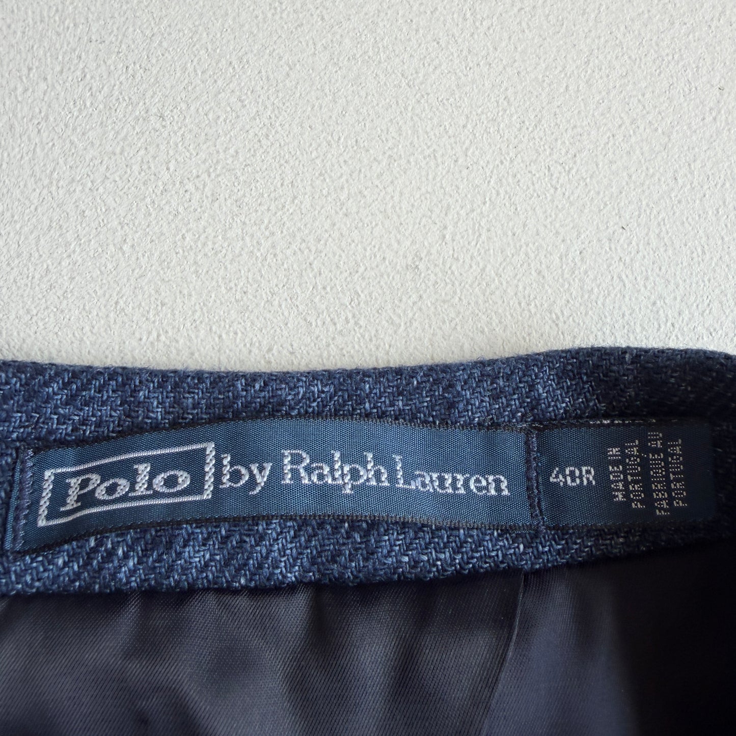 NWOT Polo Ralph Lauren (40R) Indigo Blue 100% Linen Sport Coat