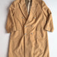 VNTG Ralph Lauren Chaps (46) Camel Wool Double Breasted Half-Belt Overcoat