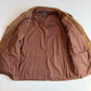Polo Ralph Lauren (2XL) Leather Suede Half-Norfolk Tawny Field Jacket Coat