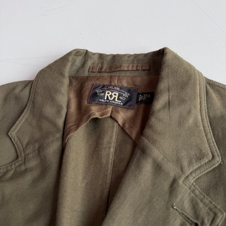 NWOT RRL Ralph Lauren (XL) Cotton/Linen/Wool Half-Lined Unstructured Sports Coat