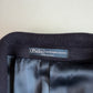Polo Ralph Lauren (40R) Navy Blue 100% Wool Melton Overcoat