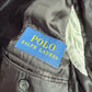 Polo Ralph Lauren (40R) Black Velvet Velour 100% Cotton Sport Coat