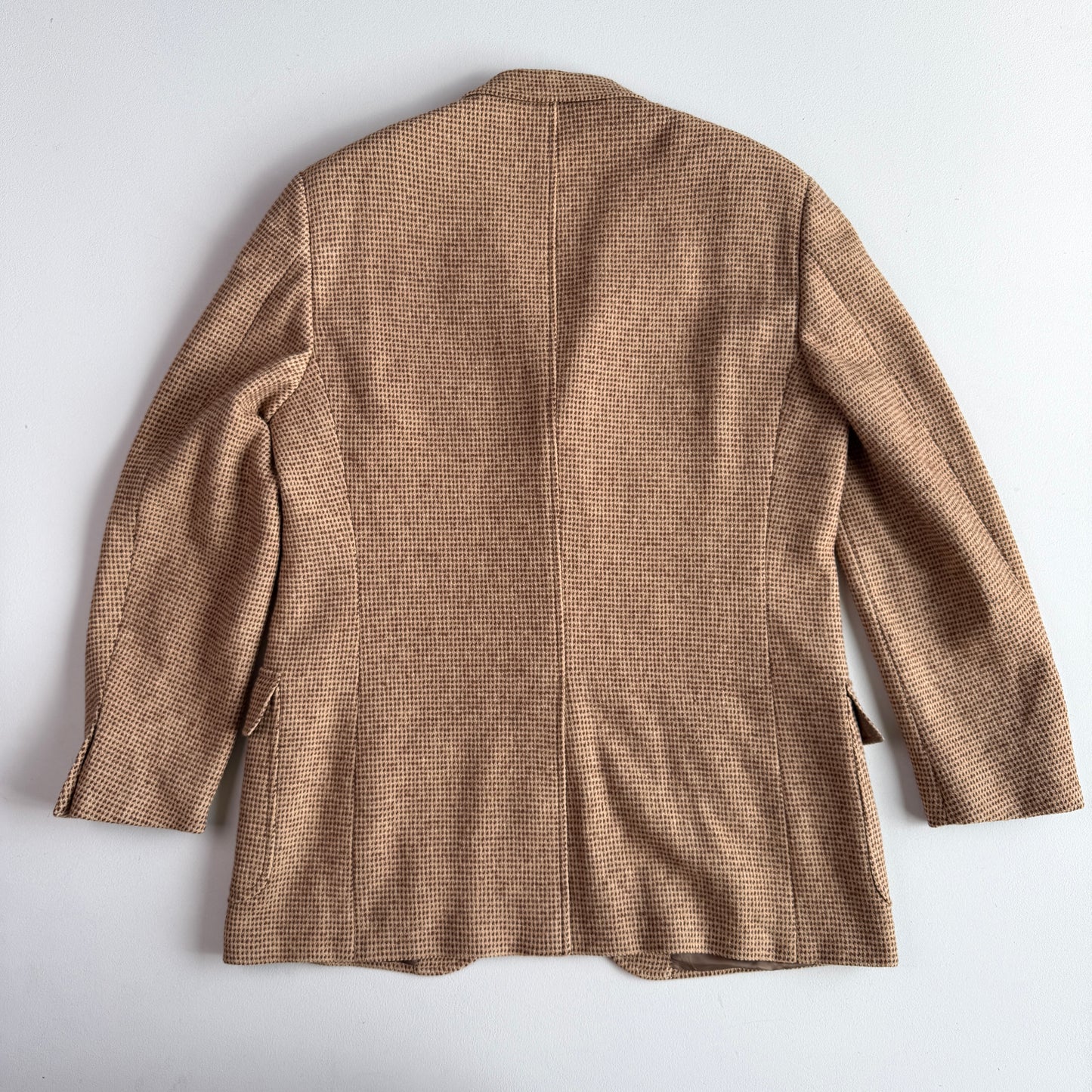 VNTG Polo Ralph Lauren (44L) Barleycorn Tweed Wool Sport Coat