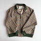 Golden Bear (2XL) Harris Tweed Wool Raglan Western Yoke Jacket