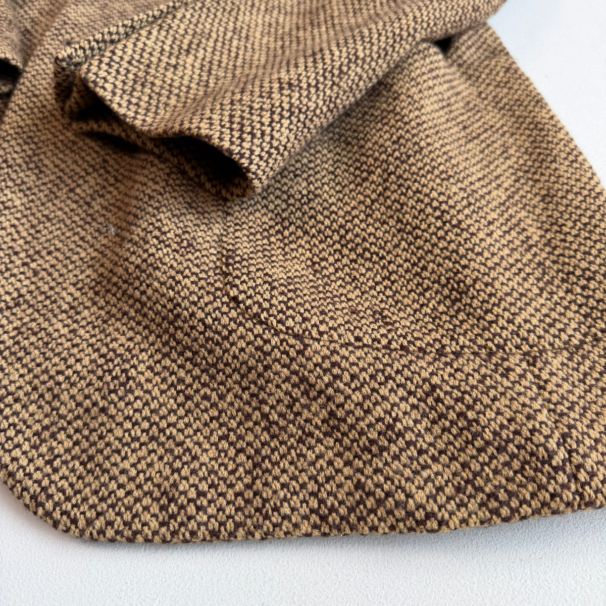 Polo Ralph Lauren (44L) Birdseye Tweed Wool 3-Button Brown Sport Coat