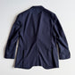 Boglioli (50 IT) Navy Blue 100% Wool Unstructured 3-2 Roll K Jacket Sport Coat