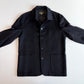 Ermenegildo Zegna (50IT / M) 100% Cashmere Flannel Black Car Coat