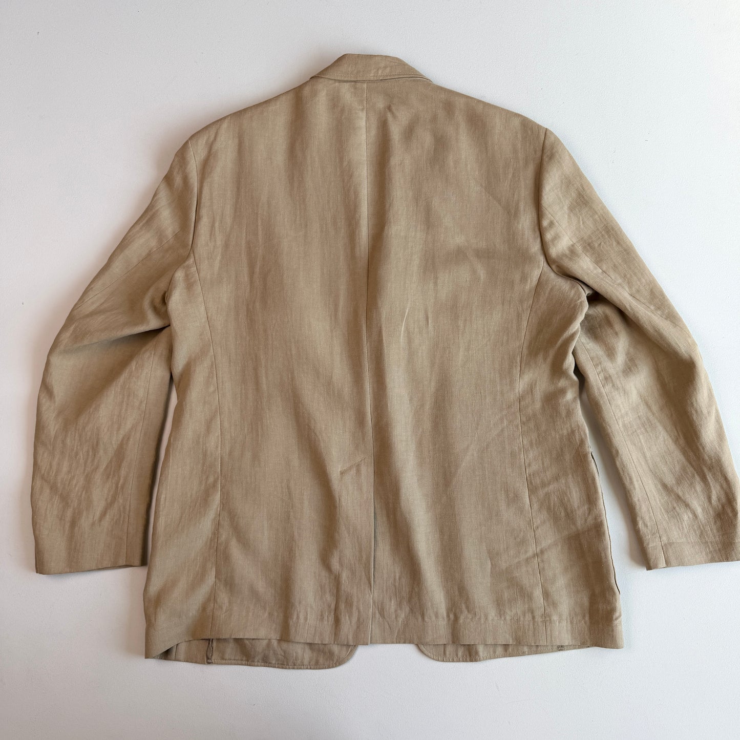 NWT Polo Ralph Lauren (XL / 46L) Sage/Khaki 100% Linen Made In Italy Sport Coat