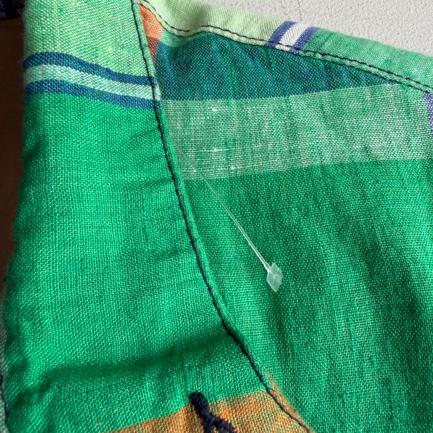 Polo Ralph Lauren (M) 100% Linen Madras Lined Jacket