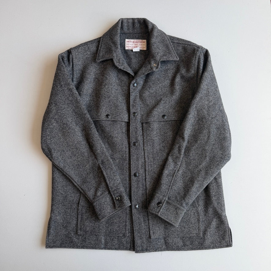 VNTG Filson (L) Style 95 Mackinaw Wool Gray Cape Coat