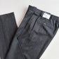 NWT VNTG Polo Ralph Lauren (34W) Wool Pleated Blue-Overcheck Trouser Pants