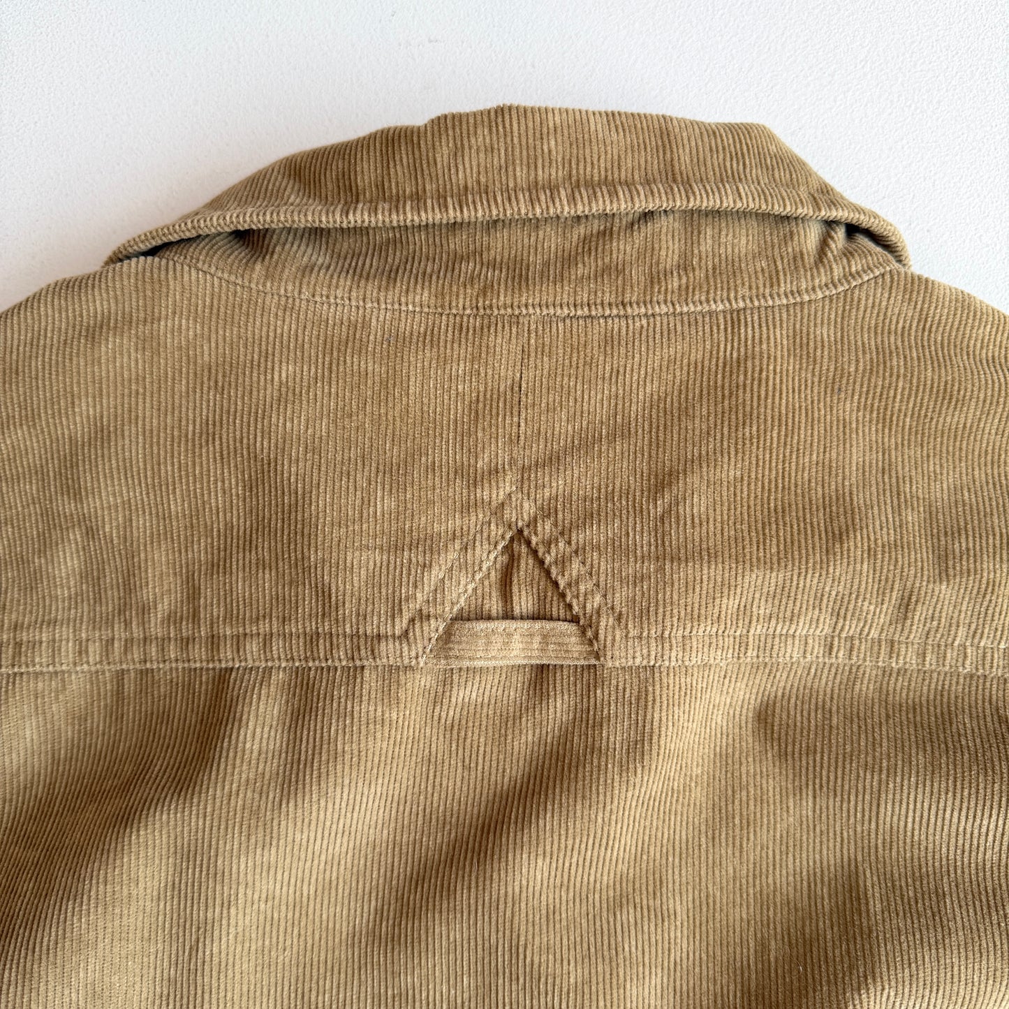 MINT! Private White V.C. (5 / L) Peanut Brown Corduroy Button Overshirt