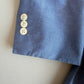 J.Press (44L) Sky Blue Chambray 3/2 Roll Lightly Structured Sport Coat