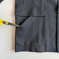 Ermenegildo Zegna (S / 48IT) 100% Wool Herringbone Charcoal Car Coat
