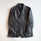 Polo Ralph Lauren (2XL) Black Leather Half-Norfolk Sport Field Coat