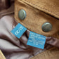 Polo Ralph Lauren (32x30) Suede Leather Cargo Motorcycle Tawny Brown Pants