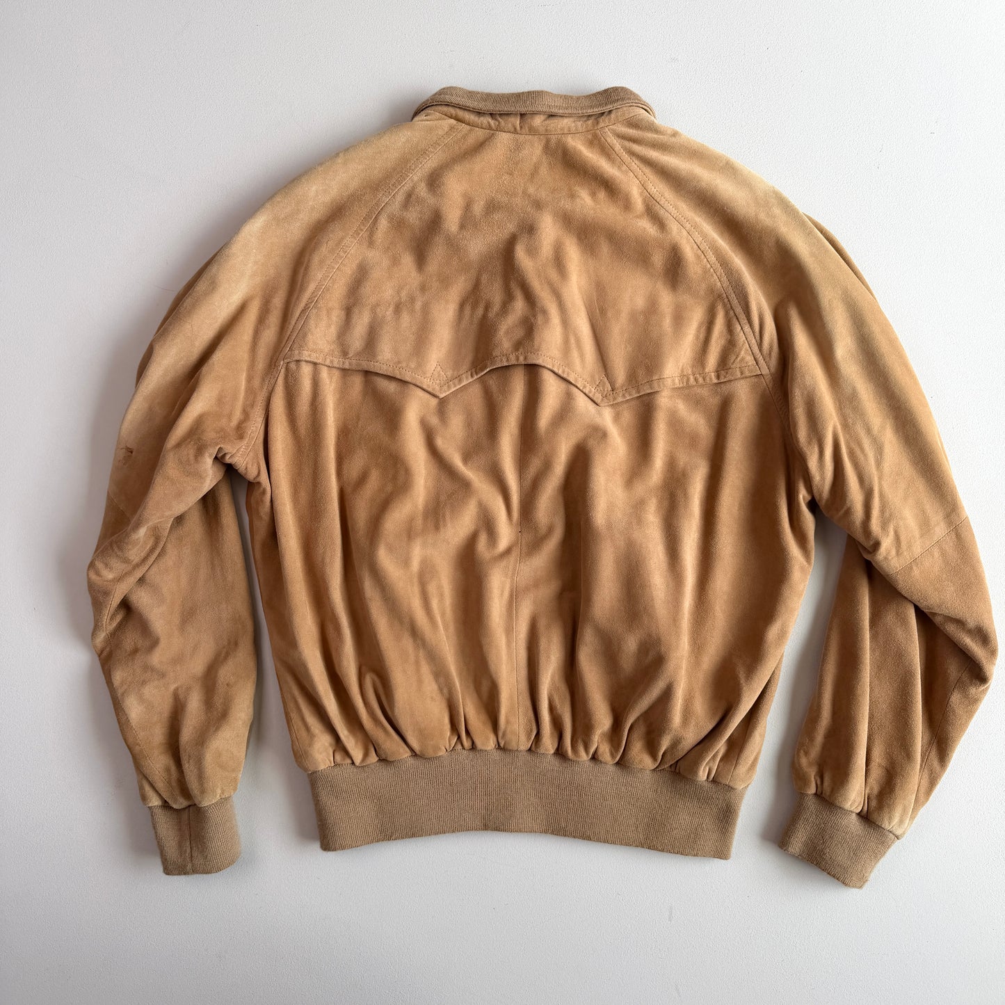 VNTG Polo Ralph Lauren (M) Western Glove Soft Suede Leather Jacket