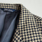 VNTG Ralph Lauren (Pre-Purple Label) 46R Wool Houndstooth Sport Coat