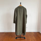 Paul Stuart (40R) Sage 100% Wool Twill Lined Balmacaan Car Coat
