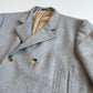 Brunello Cucinelli (50) Sport-Coat Style Brushed Wool Cashmere Zip Peacoat