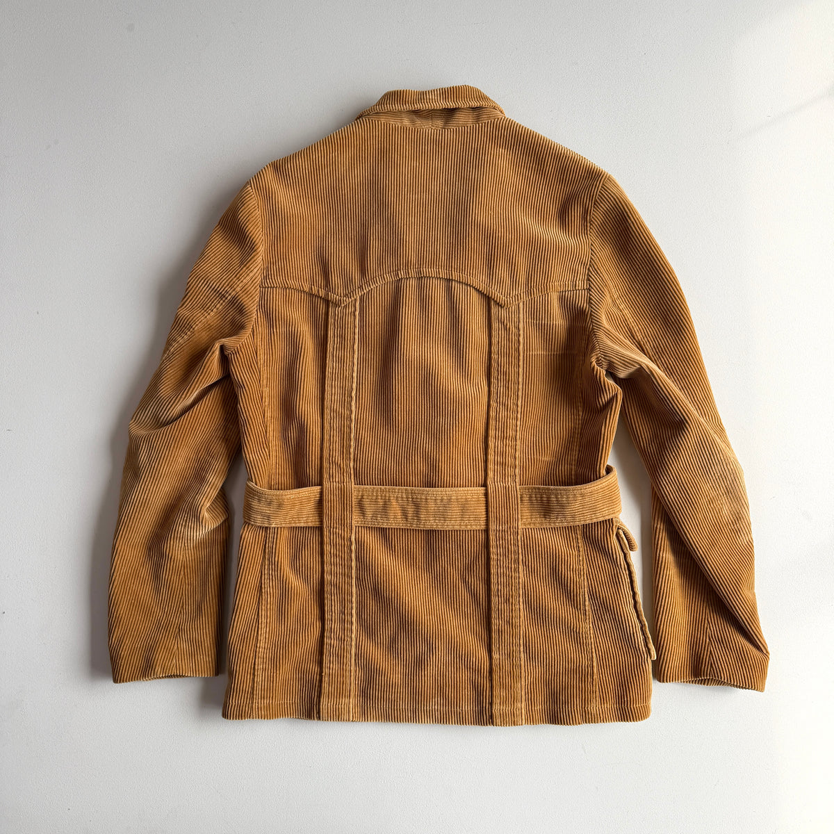 Polo Ralph Lauren (S) Norfolk Corduroy Belted Tan Coat Jacket