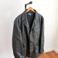 Polo Ralph Lauren (2XL) Black Leather Half-Norfolk Sport Field Coat