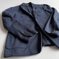 Burberry (52IT) Cotton Blend Lightly Structured Blue Sports Jacket