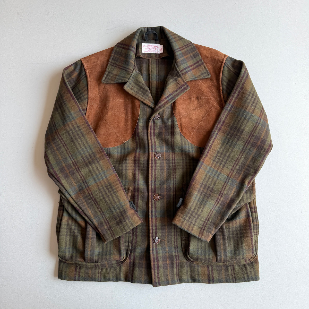 Filson (L) Yukon Wool Plaid Shooting Cruiser Mackinaw Coat