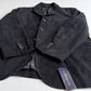 NWT Polo Ralph Lauren (L) Suede Leather Hacking Equestrian Black Sports Jacket Coat