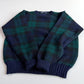VNTG Polo Ralph Lauren (M) Black Watch Wool Knit Sweater
