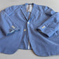 J.Press (44L) Sky Blue Chambray 3/2 Roll Lightly Structured Sport Coat