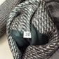 VNTG Burberry (36 / M) Tweed Wool Gray Raglan Sleeve Jacket