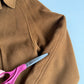 Burberry (L) 100% Cashmere Raglan Tawny Brown Balmacaan Coat