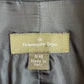 Ermenegildo Zegna (S / 48IT) 100% Wool Herringbone Charcoal Car Coat