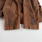 Polo Ralph Lauren (XL / 46L) Suede Leather Brown Hacking Jacket Coat