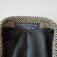 VNTG Polo Ralph Lauren (40R) 100% Silk Herringbone Beige/Black Sports Coat