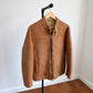 Ermenegildo Zegna (50IT /M) Leather Shearling Tan Bomber Jacket