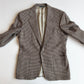 VNTG Polo Ralph Lauren (42R) Wool Houndstooth Brown/Cream Sport Coat