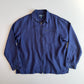 Polo Ralph Lauren (XL) 100% Linen Deep Blue Zip Jacket