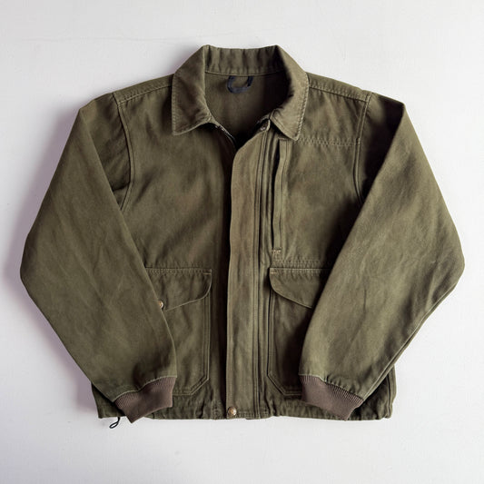 Filson (M) Forest Green Moleskin Cotton Workwear Jacket