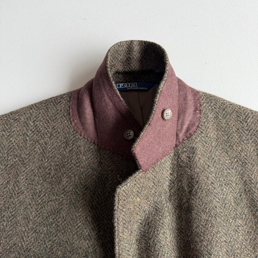VNTG Polo Ralph Lauren (42R / 42L) Full Canvas Tweed Wool Sports Coat
