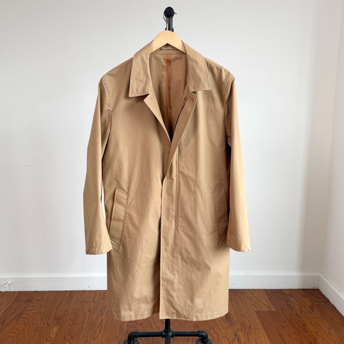Private White VC (6 /XL) Jack's Mac Ventile Cotton Khaki Rain Coat