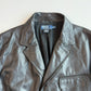Polo Ralph Lauren (2XL) Black Leather Half-Norfolk Sport Field Coat