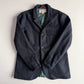 Filson (XL) Half-Norfolk Wool Cotton Lined Blue Sport Coat