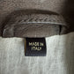 MINT! Paul Stuart (M) Lightweight Leather Linen-Lined Bomber-Style Jacket