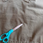 Burberry Brit (L) Military Green Cotton Herringbone Field Jacket