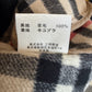 Burberry (50IT) 100% Wool Fleece Collar Double Breast Belted Trench Coat