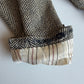 VNTG Polo Ralph Lauren (40R) 100% Silk Herringbone Beige/Black Sports Coat