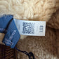 NWT Polo Ralph Lauren (S) Leather Shearling Western Pearl Snap Jacket Shirt
